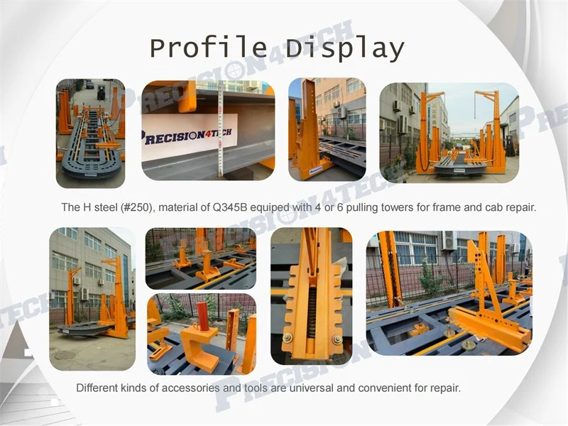 Precision Brand Customized Heavy Truck Repair Bench Auto Body Frame Machine Car Straightening Machine and Frame Rack for Collision Repair