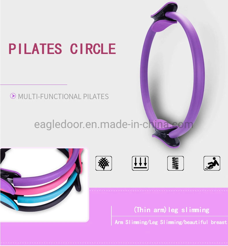 Pilates Circle for Home or Studio Yoga Circle Pilates Ring Power Resistance Reformer Pilates Thigh Toner Fitness Magic Circle Pilates Ring