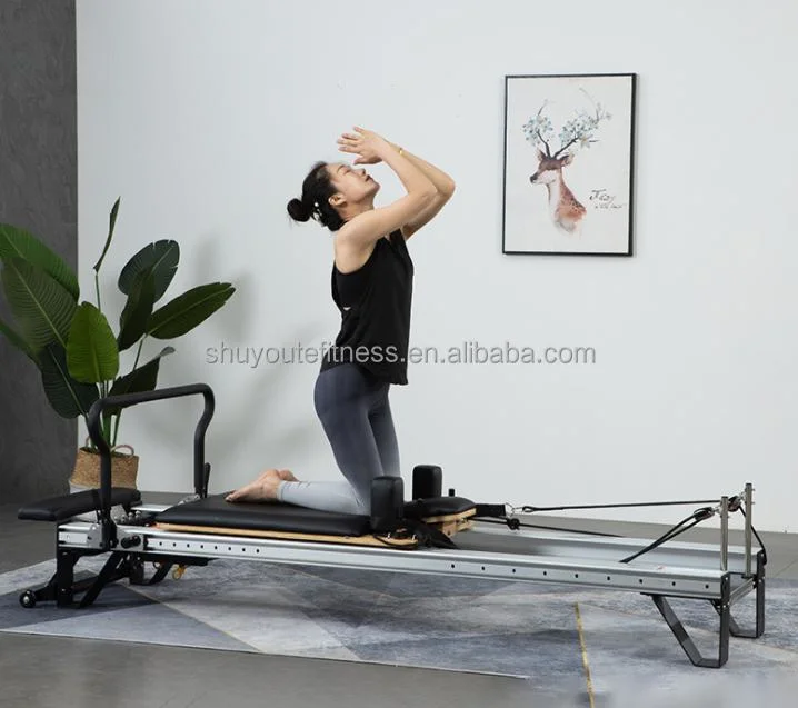 Shuyou Te Commercial Fitness Workout Equipment Yoga Equipment Aluminum Alloy Pilates Reformers Pilates Bed