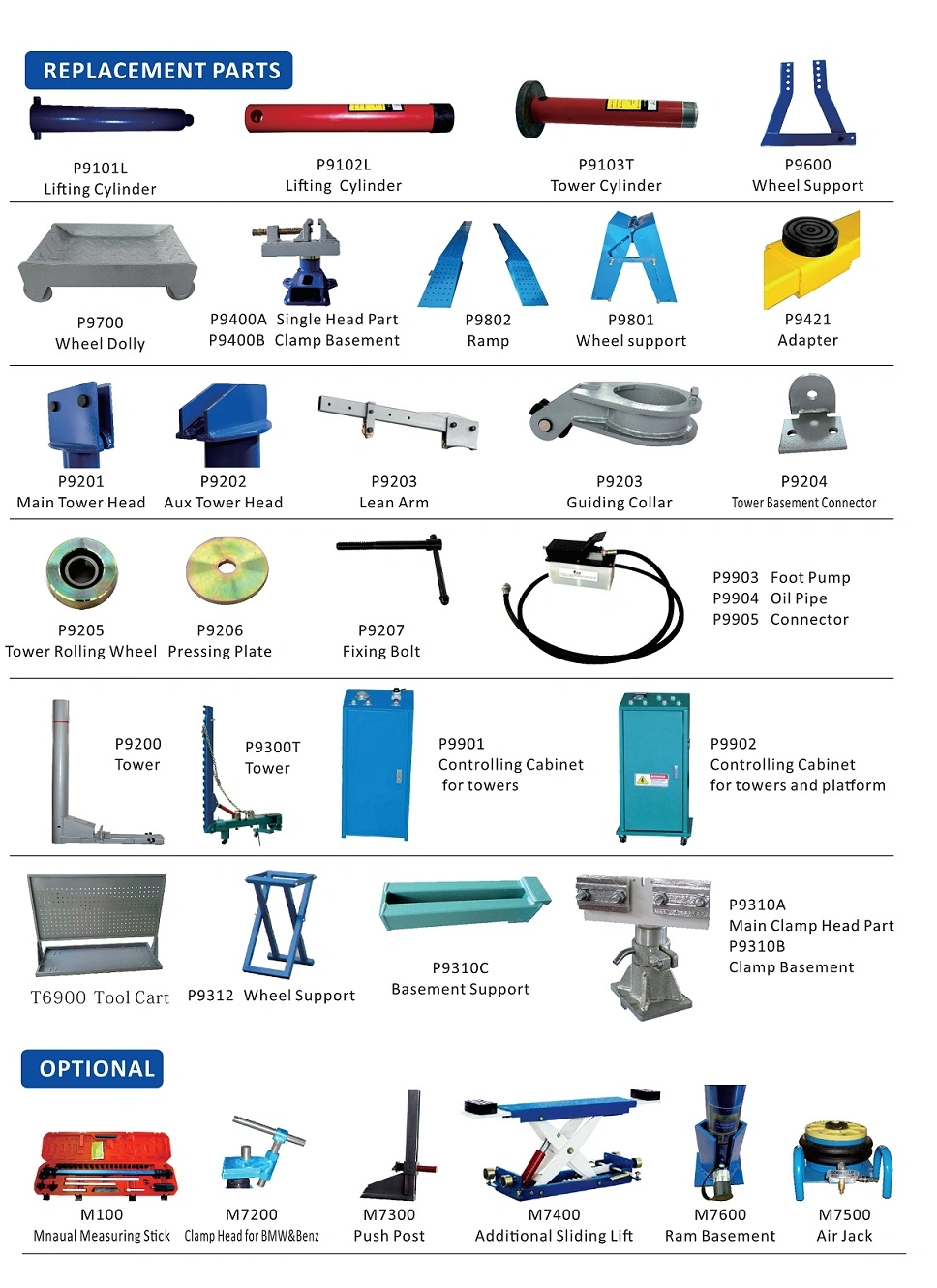 M-98 Frame Machine Chassis Straightening Bench Frame Rack