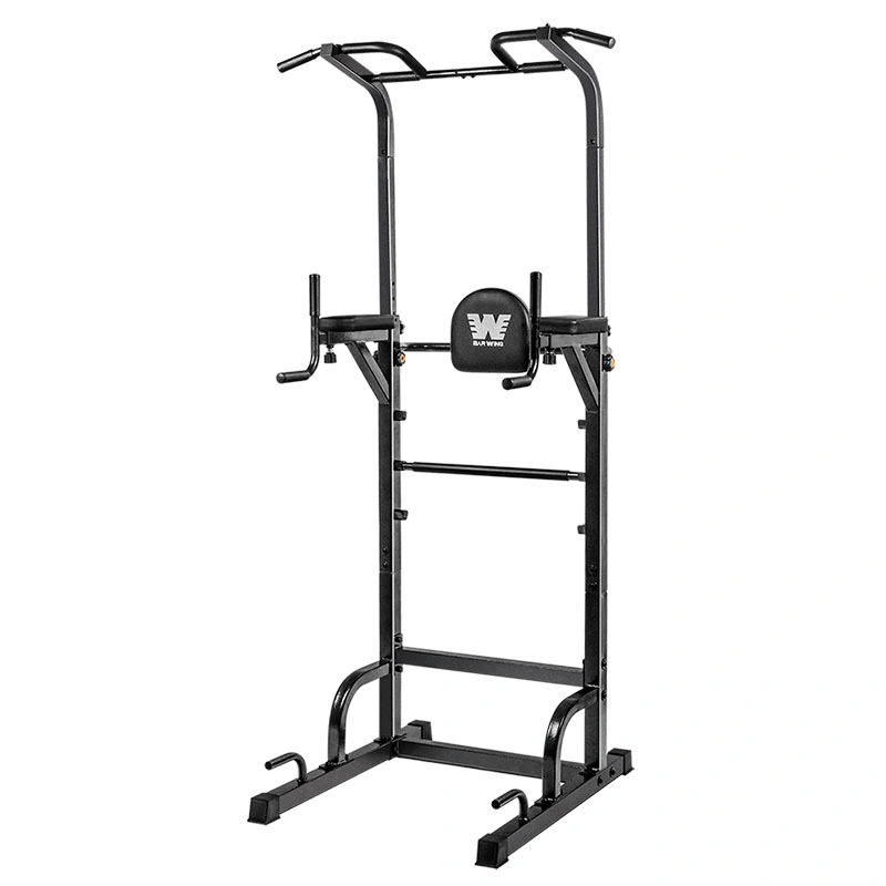 Adjustable Height Pull up & DIP Station Multi-Function Home Strength Training Fitness Workout Stationp007b