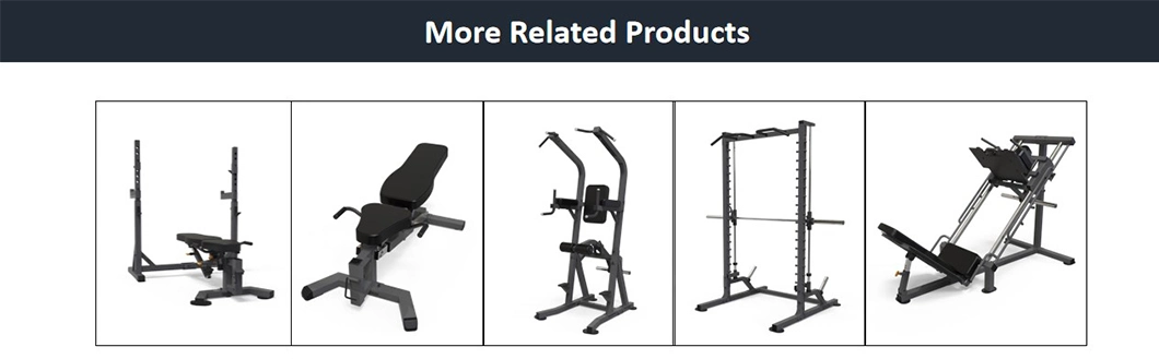 Commercial Fitness Equipment Platform Half Rack Workbench Power Rack