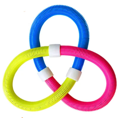 Dispositivos de entrenamiento físico Mujer pesada Cintura delgada Estómago Niños adultos Primavera suave Hula Hoop Bl19399