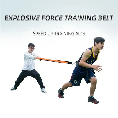 Entrenamiento Agility Belt Multi-Sport Bungee Cord Fitness Strength Speed ​​​​up Training Aids