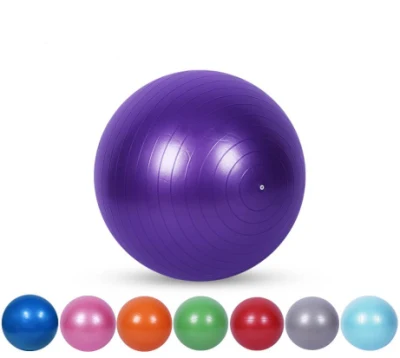 Ejercicio Gimnasio Anti-Explosión Inflable Logo Personalizado PVC Balance Yoga Ball