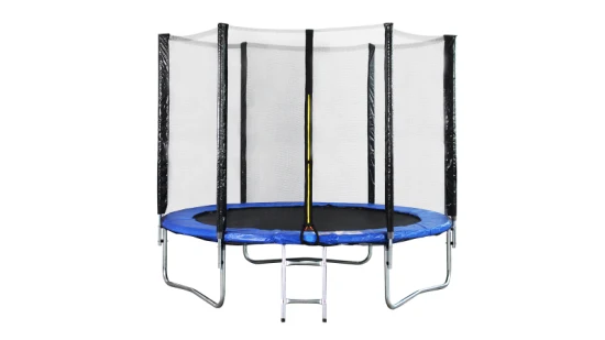 Trampolín Funjump Fancy Garden Square para niños de 8 pies