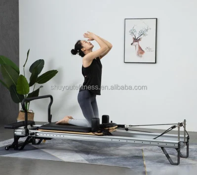 Shuyou Te Commercial Fitness Workout Equipment Equipo de yoga Aleación de aluminio Pilates Reformers Pilates Bed