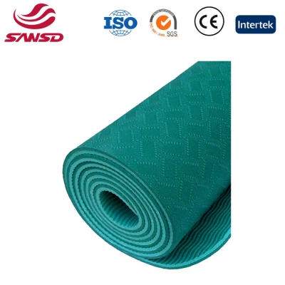 Cómodo ecológico Venta caliente 100% TPE Yoga Mat